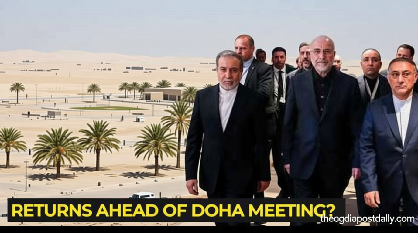 US, Iran agree to halt strikes; to meet in Qatar on Tuesday for negotiations on Hormuz, says official