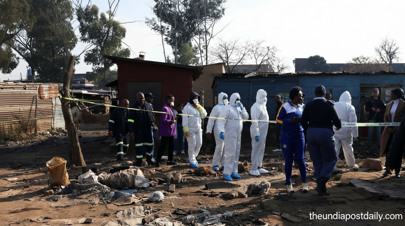 Johannesburg mass shooting: 12 dead, nine injured as multiple attackers open fire on residents of Cleveland suburb