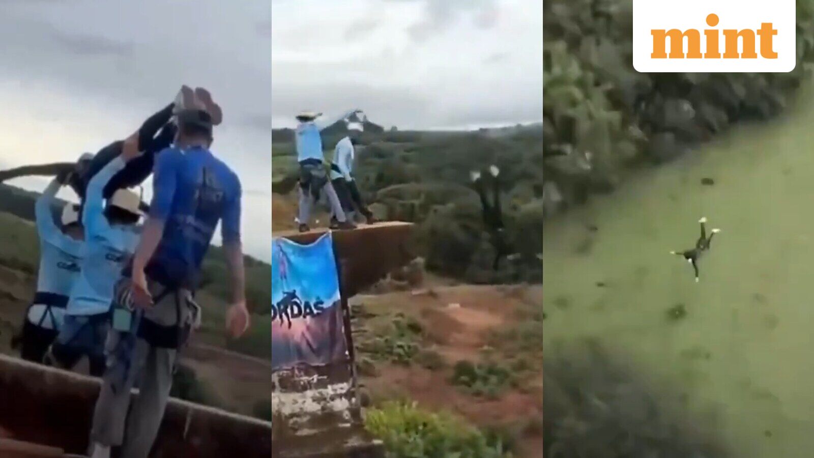 Brazilian woman dies in bungee jumping tragedy after safety cord was allegedly not attached