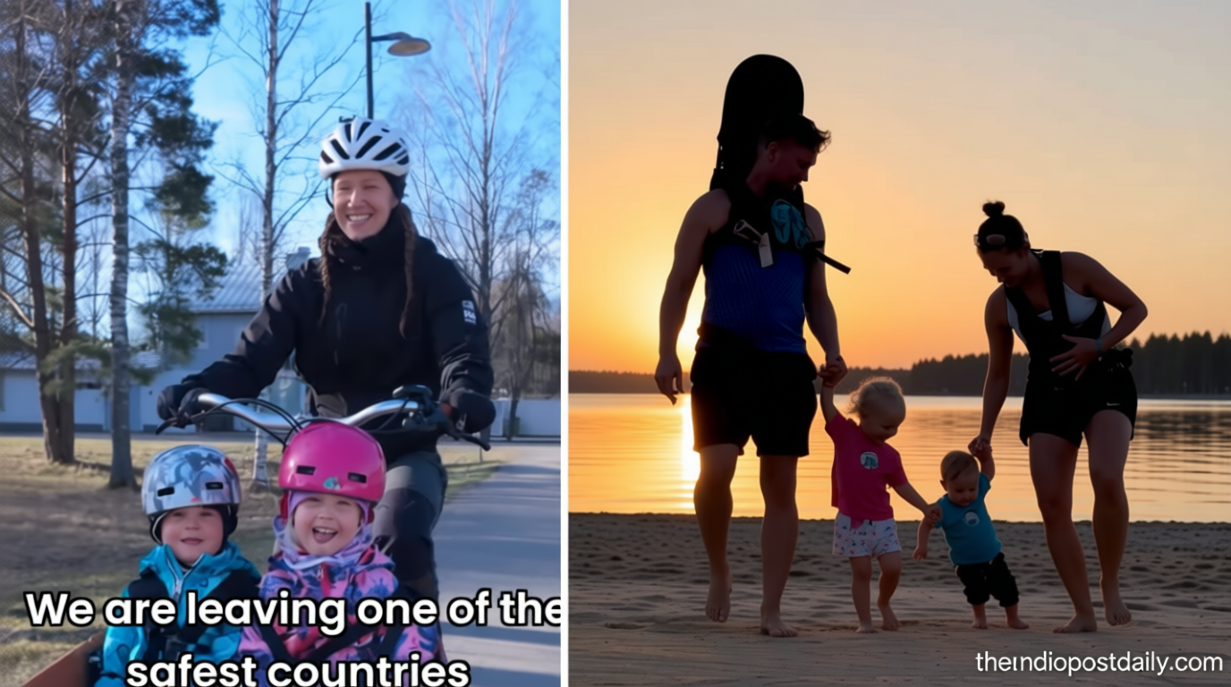 Why a Finnish family left ‘one of the safest countries in the world’ for a new life in Mumbai