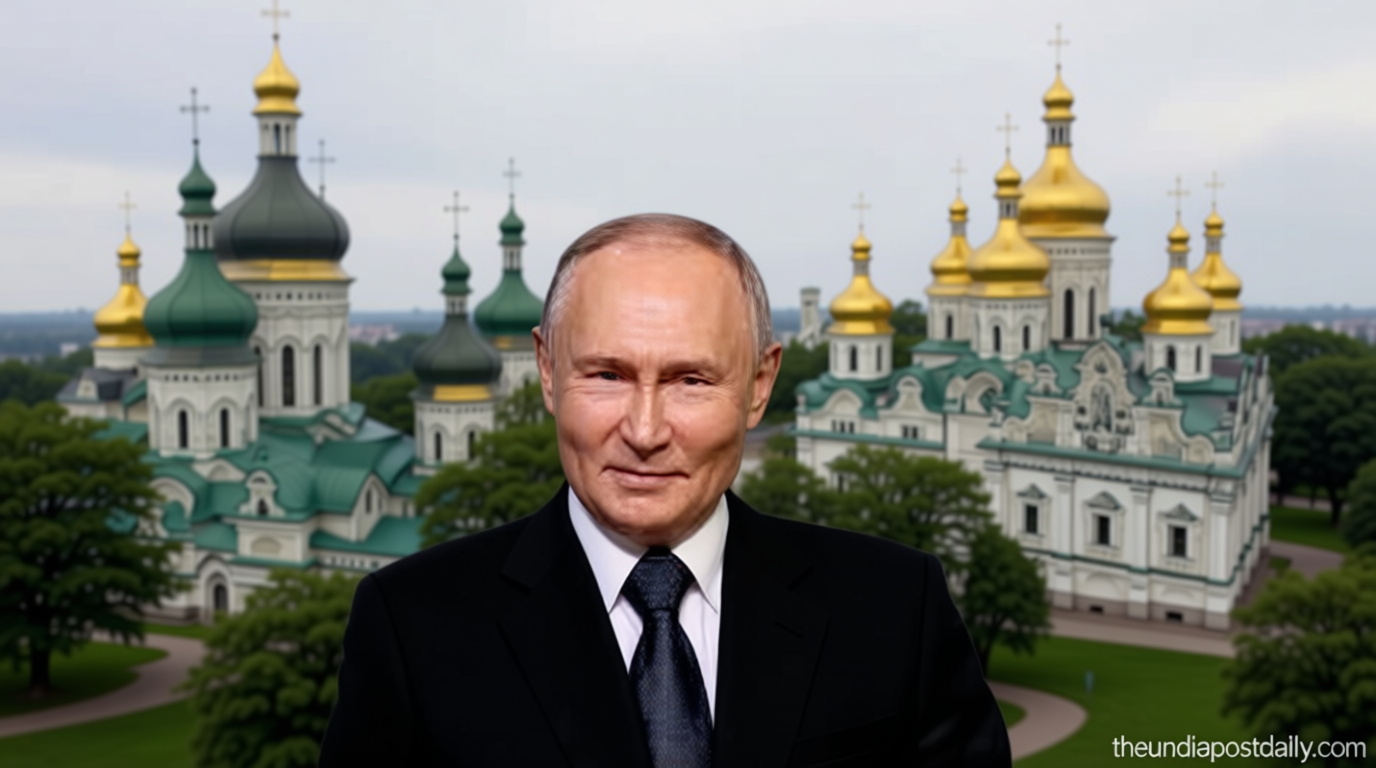 Russia Hits Kyiv’s UNESCO Site Hours After Putin-Trump Call
