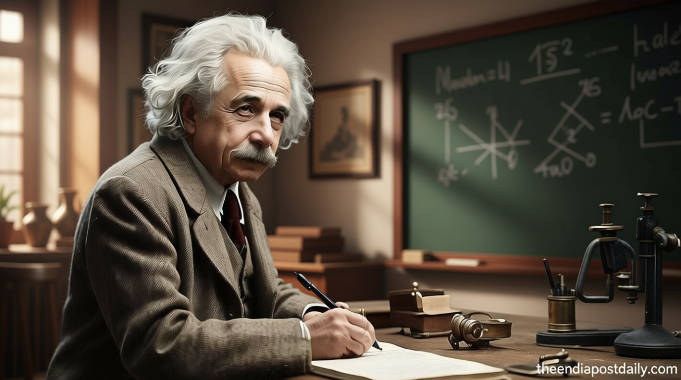 Quote of the day: Albert Einstein’s words of wisdom on innovation, ‘A person who never made a mistake never tried….’
