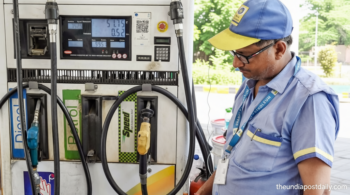 Petrol, diesel prices today — 26 June: Fuel rate in Delhi, Kolkata, Mumbai, Bengaluru, other cities as oil edges lower