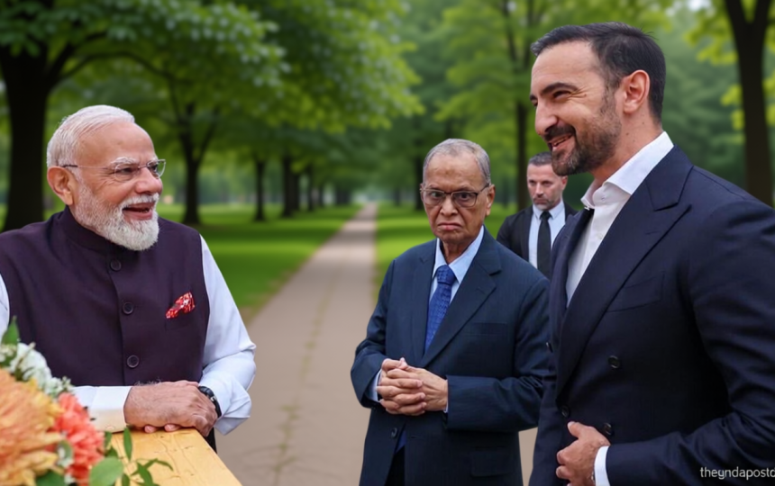 PM Modi just gave Nothing’s Co-Founder Akis Evangelidis a philosophy lesson — and it reframed ‘everything’