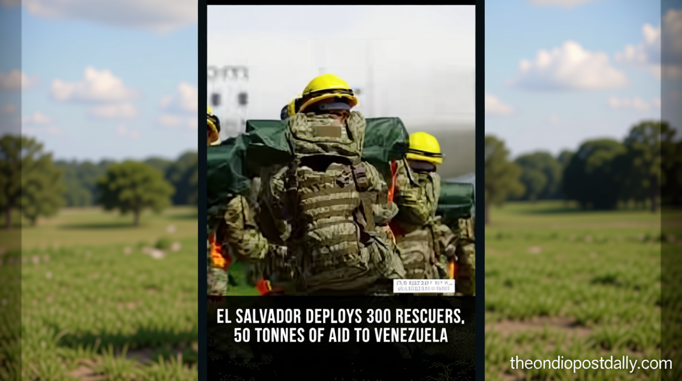 India sends help to earthquake-hit Venezuela under Operation Amistad as toll rises to 235