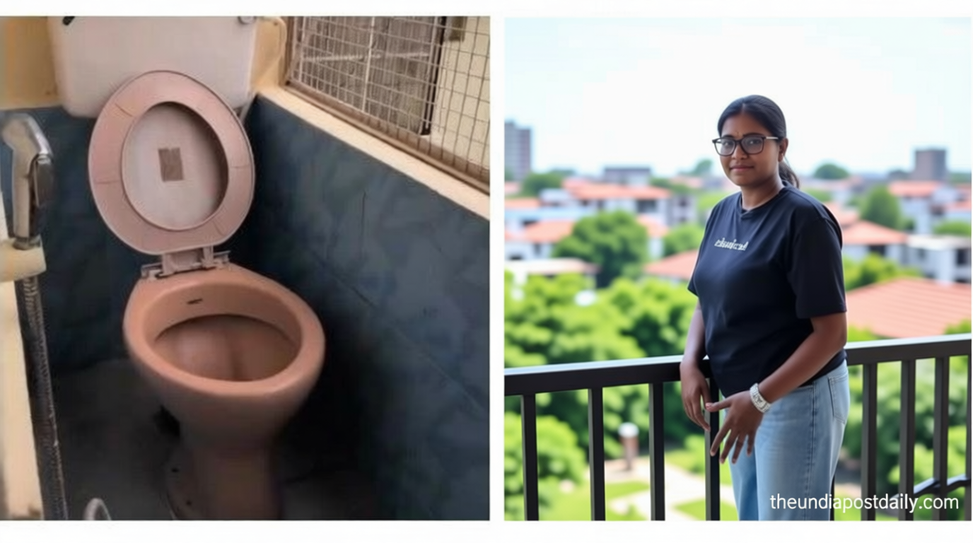 ‘Toilet with a view?’: Bengaluru house hunting goes viral after tenant spots loo in balcony