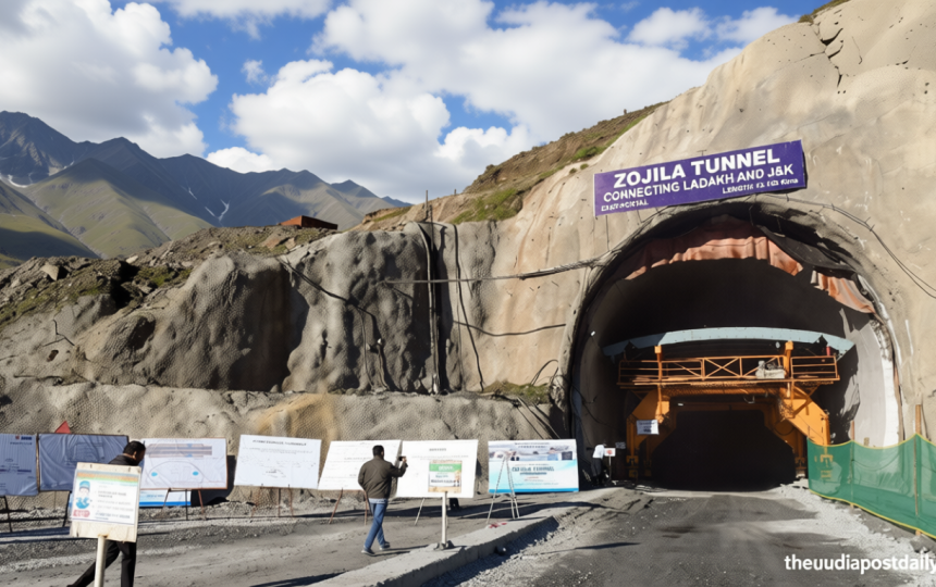 Zojila tunnel breakthrough achieved, all-weather Kashmir-Ladakh connectivity moves closer | Watch