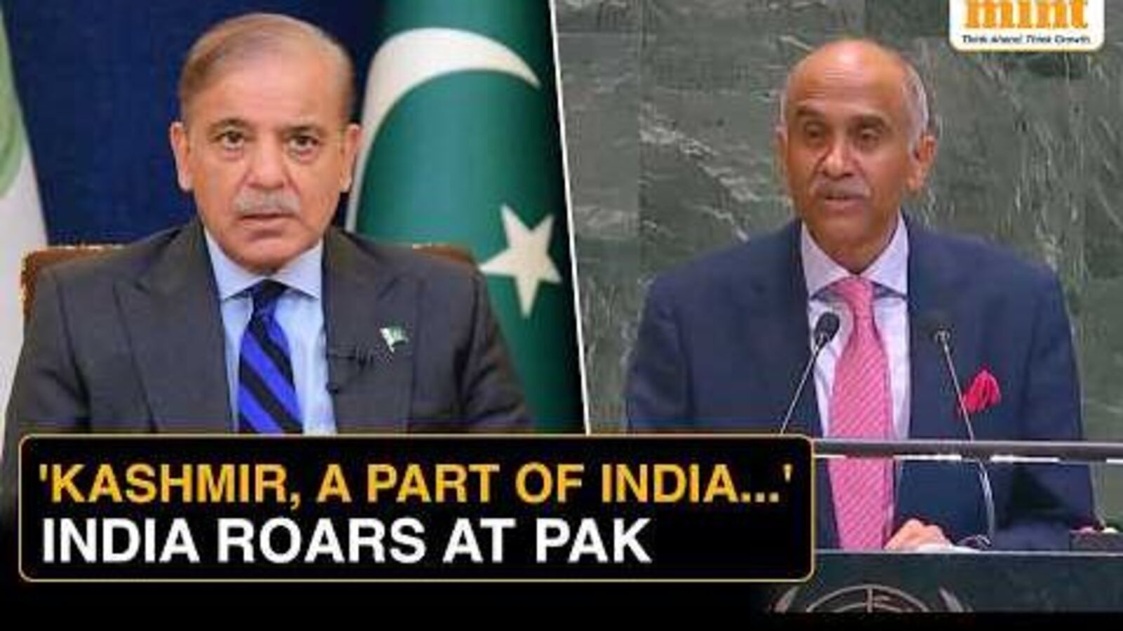 Indian envoy slams Pakistan at UNGA for raising J&K issue, says Kashmir an integral part of India