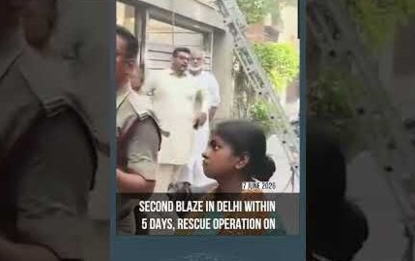 Fire erupts at house in Delhi’s New Friends Colony; seven people, dog rescued