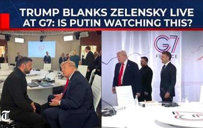 ‘We had a difficult discussion’: Macron’s remark to Zelensky before Trump meeting caught on hot mic