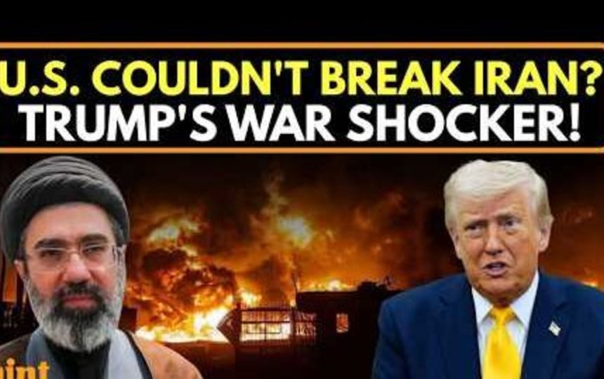Trump says Iranian leaders are ‘strong’ and ‘proud’ but ‘they’ve got no choice’ on deal