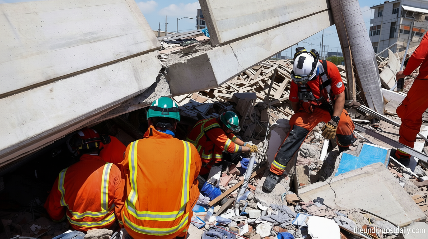 Venezuela earthquake horror: Bare-handed citizens dig for survivors as outrage mounts over slow government response