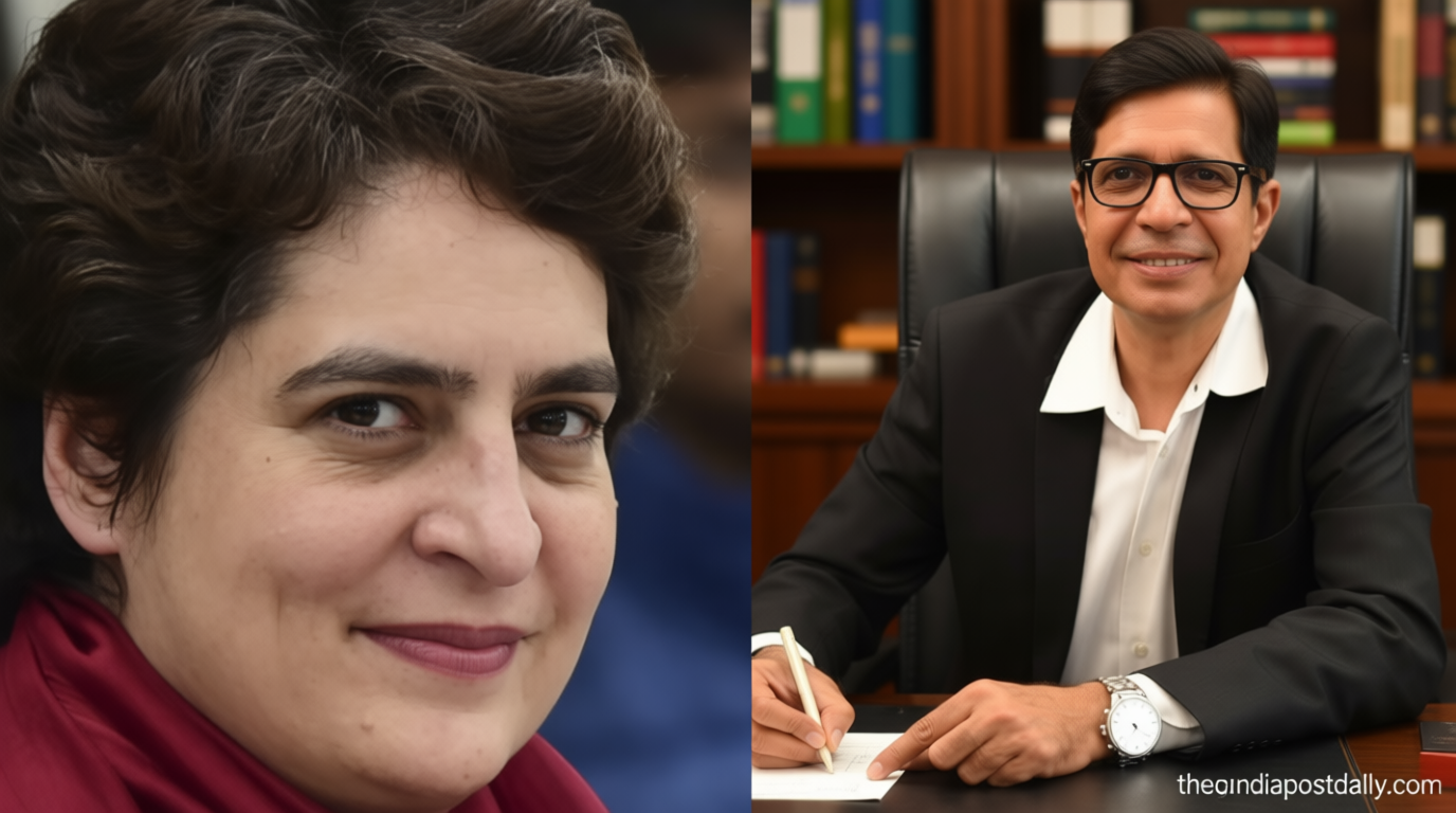 Over 200 academics criticise Priyanka Gandhi over ‘gaumutra’ remark on IIT professor: ‘Whether intended as sarcasm…’