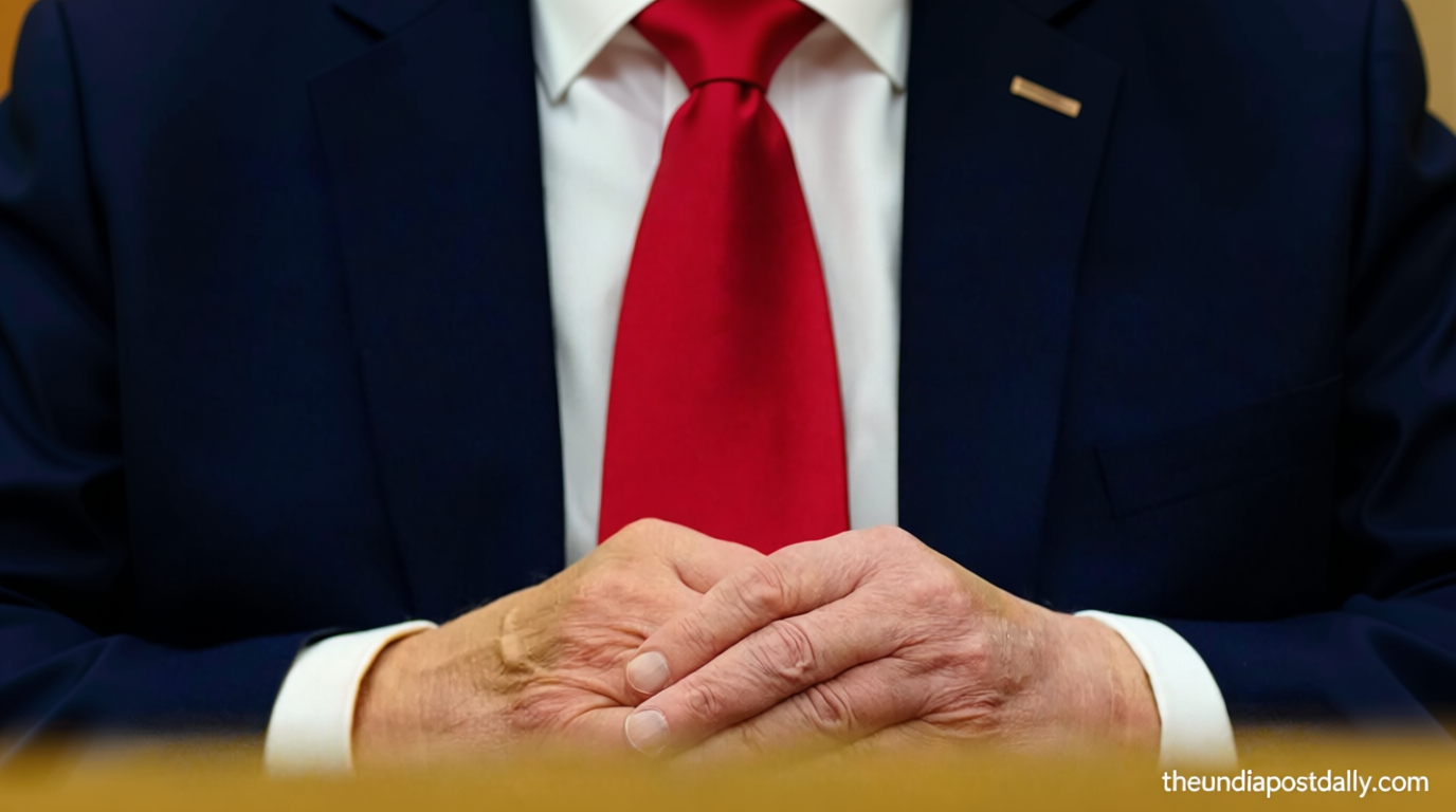 Donald Trump’s left-hand discoloration draws attention after new photos surface