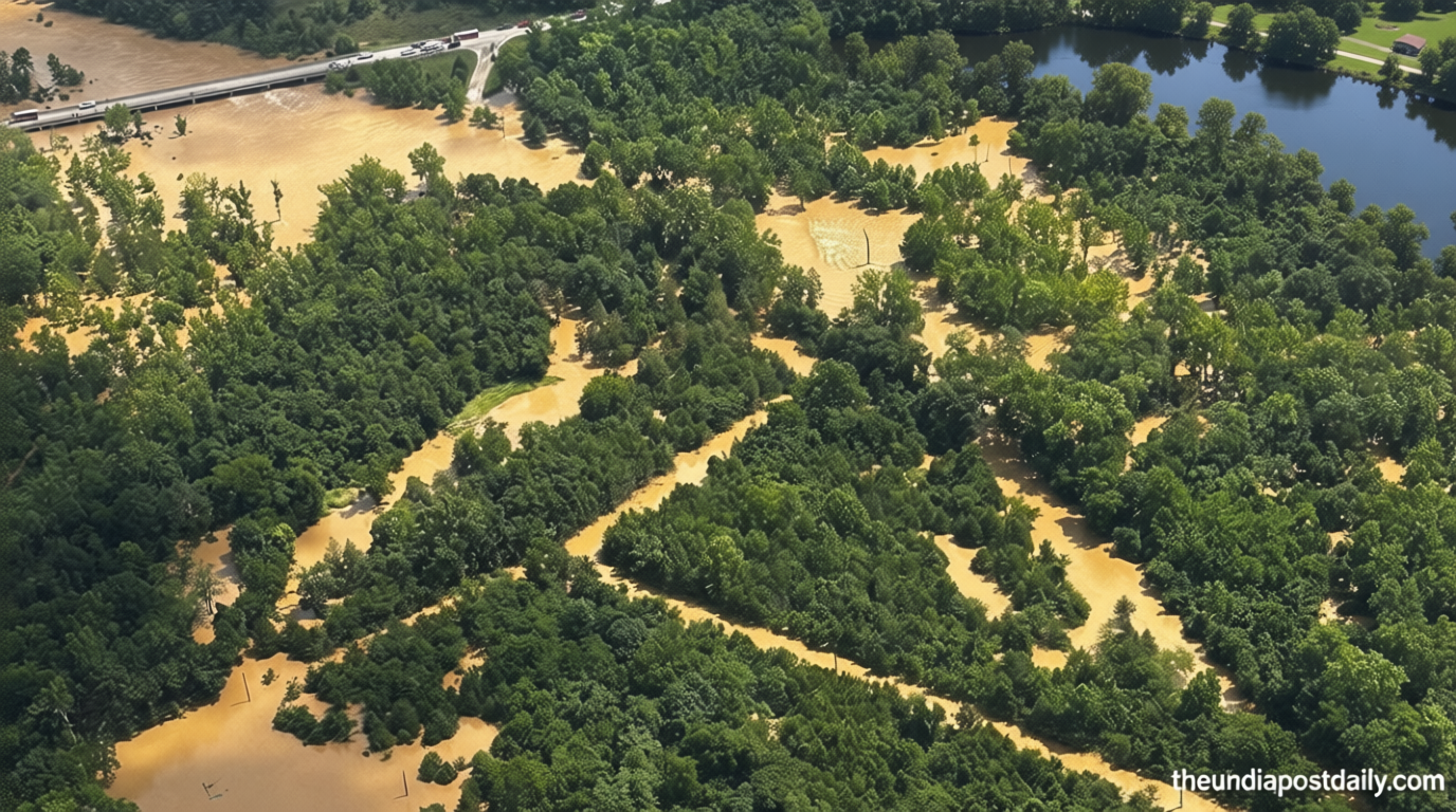 Missouri flooding: One woman dead after being swept away, over 350 people rescued amid severe weather conditions