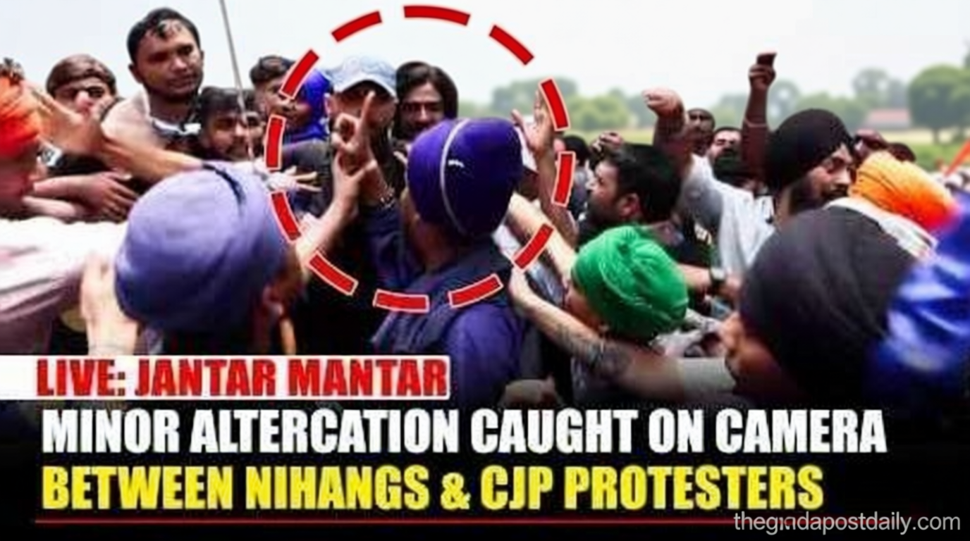 CJP Protest: Delhi Police register case over stone pelting after two ACPs are injured; Dipke blames ‘goons from outside’