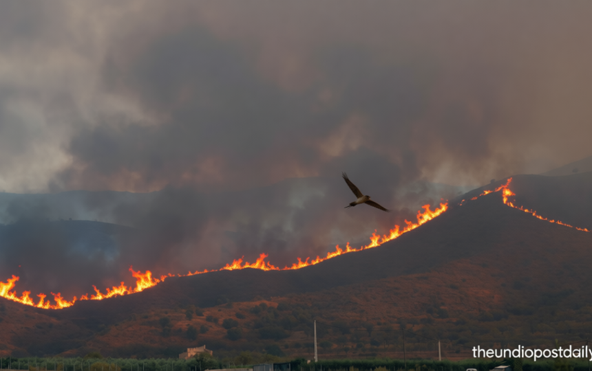 Spain wildfire kills at least 12, victims burned in cars as roads turned into death traps: ‘Quite terrifying’