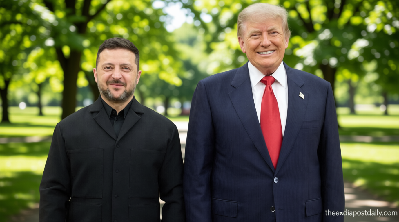 Trump, Zelensky hold White House talks on Ukraine peace process, Patriot missile co-production