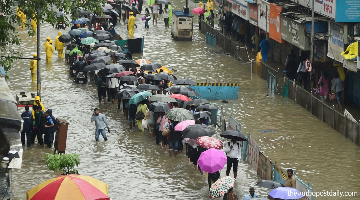 Weather Today LIVE Updates: IMD issues nowcast orange alert for Mumbai, Thane, Pune, warns of moderate to intense spells