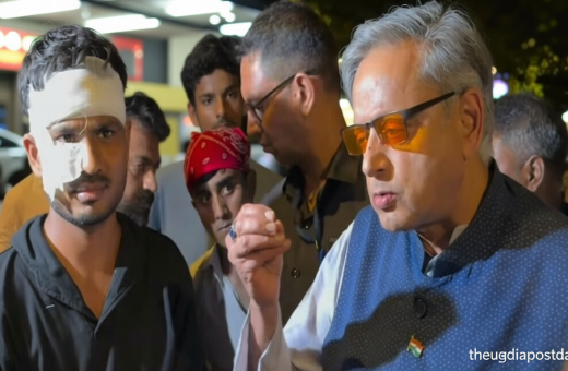 ‘This is utterly disgraceful’: Shashi Tharoor slams police lathicharge after meeting injured student protesters