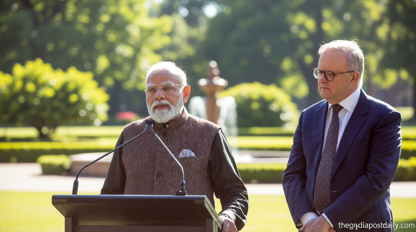 Anti-immigrant protester shouts slogans at PM Modi in Australia: ‘No more Indians…