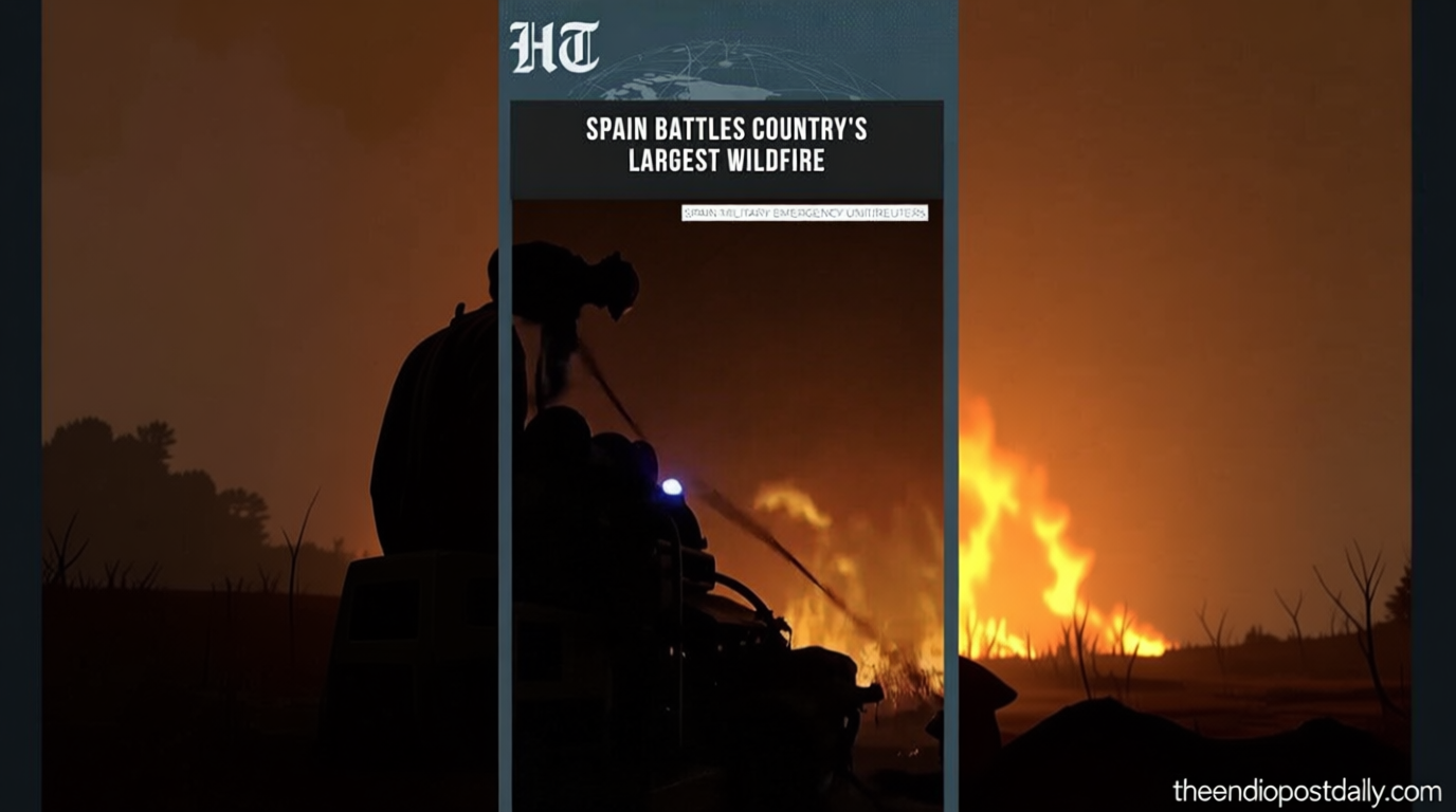 Wildfires in Spain and France Stabilize But New Heat Wave Looms