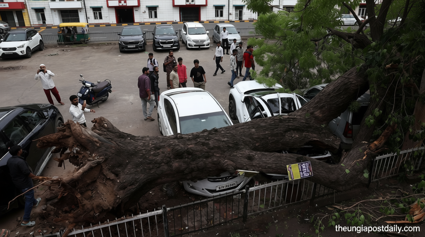 Weather Today LIVE Updates: Delhi on IMD’s red alert, Mumbai to see heavy rains but ‘monsoon activity may ease’