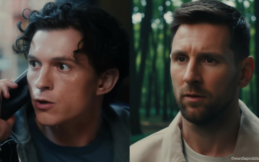 GOAT to Web-Slinger: Lionel Messi swings into Spider-Man universe with Tom Holland