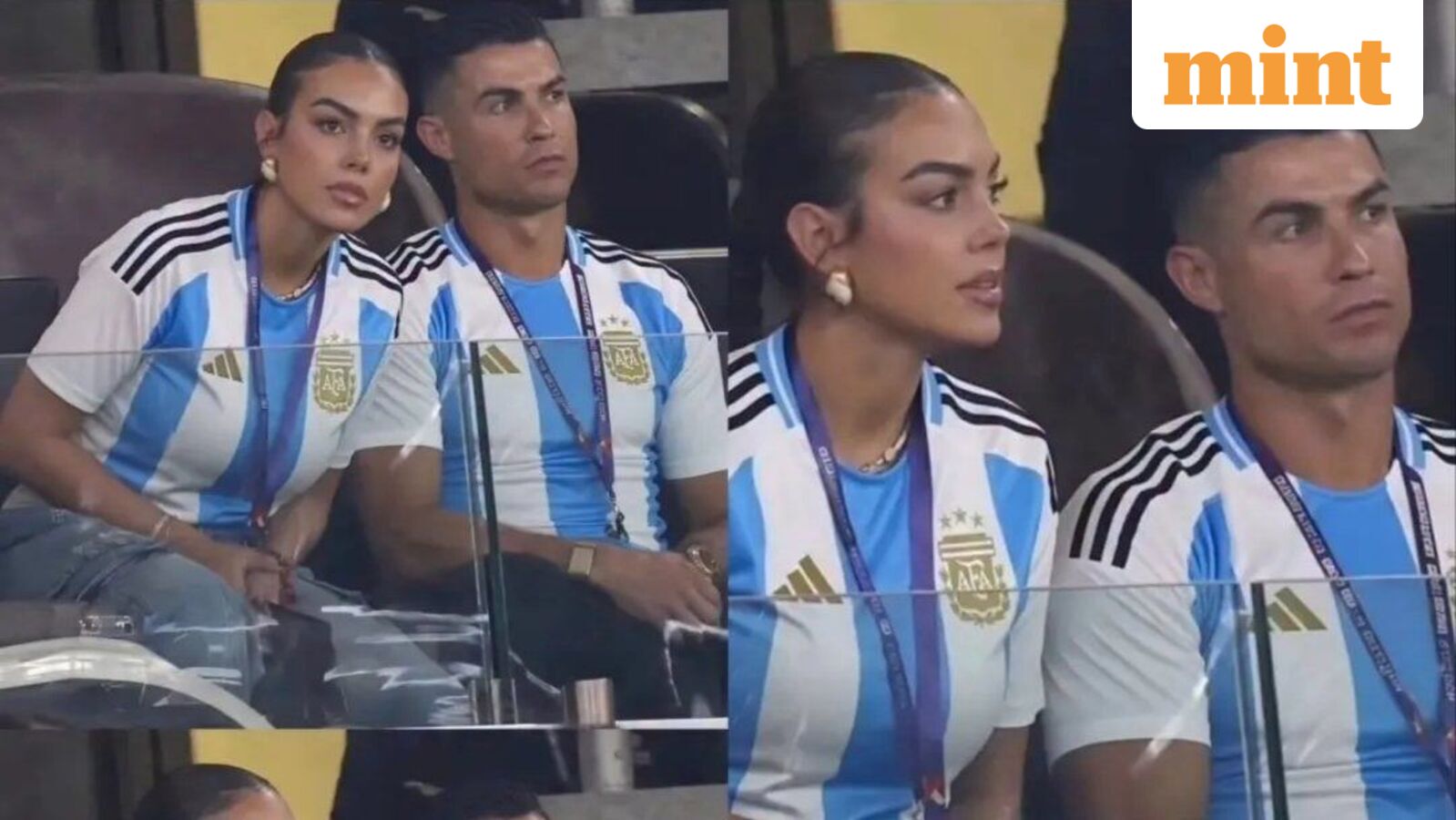 Did Cristiano Ronaldo and Georgina Rodriguez wear Argentina jerseys at FIFA World Cup 2026? Fact check
