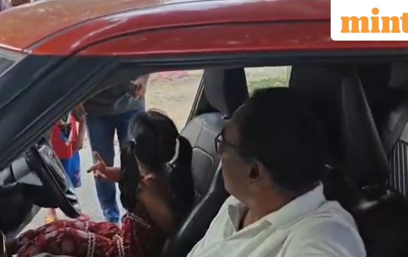 Telangana cop suspended for letting six-year-old granddaughter drive a car for Guinness World Record | Viral video