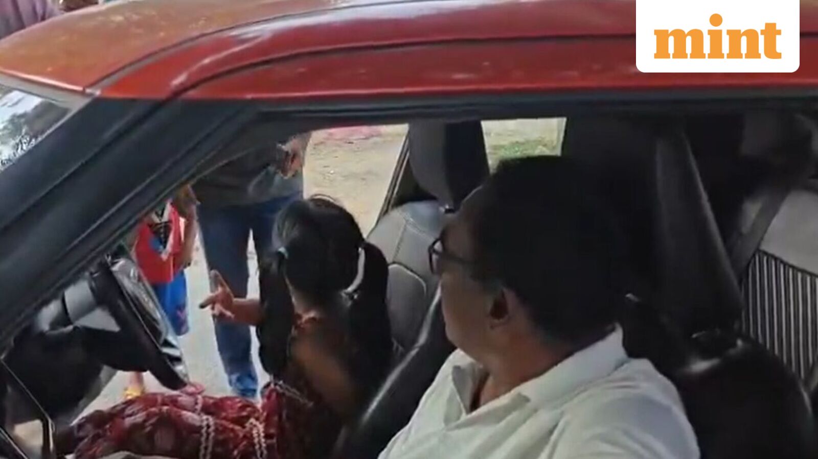 Telangana cop suspended for letting six-year-old granddaughter drive a car for Guinness World Record | Viral video