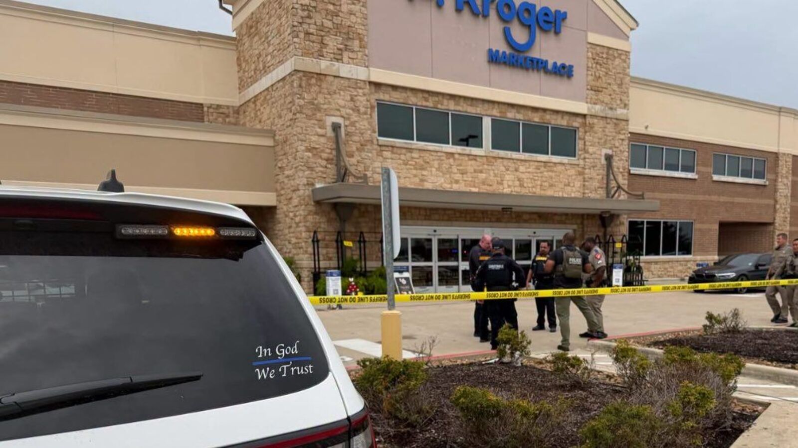 Two critically injured after shooting inside Kroger store outside Houston, Texas