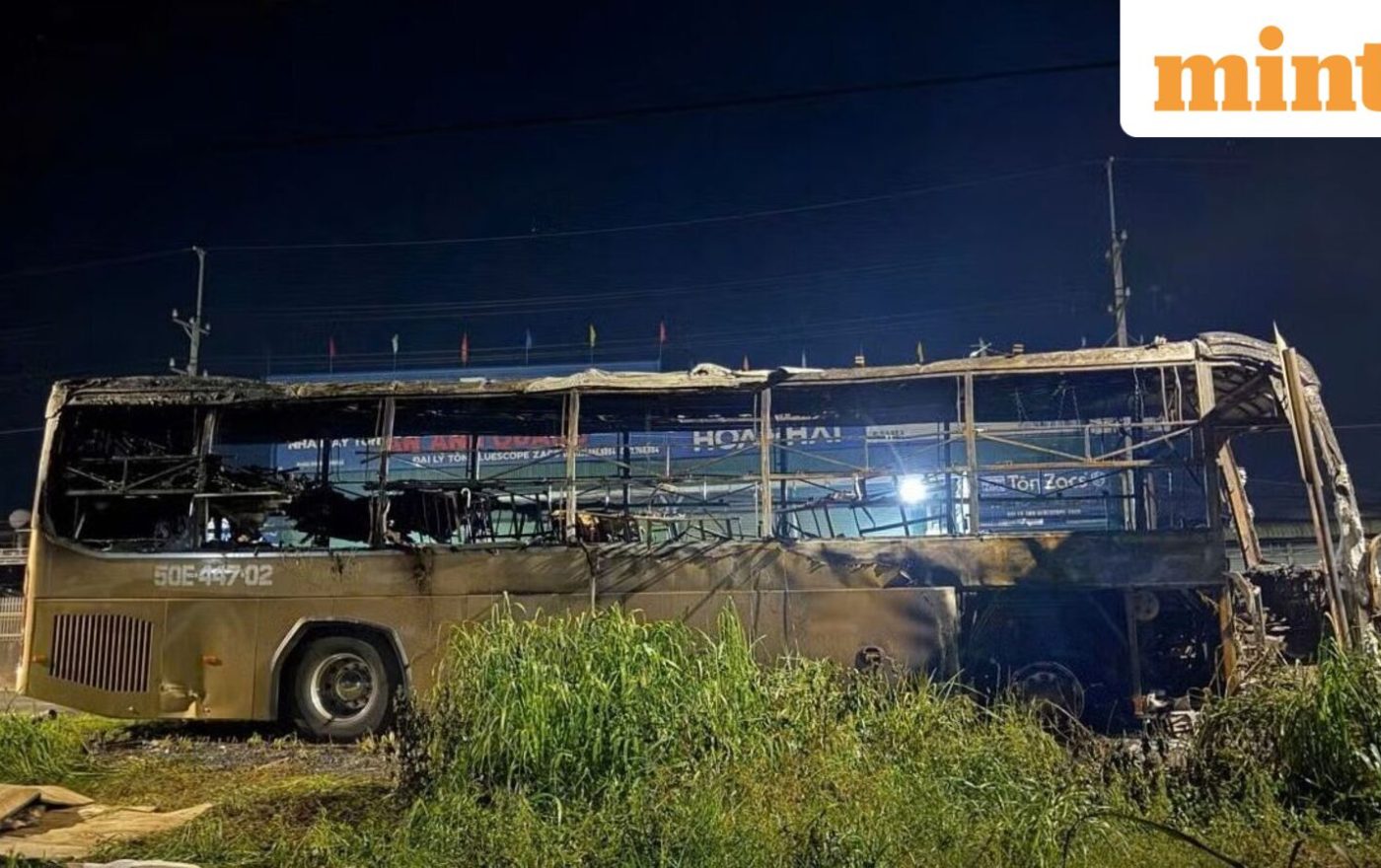 Vietnam bus fire kills 7; driver says he was drowsy, survivors recount escape