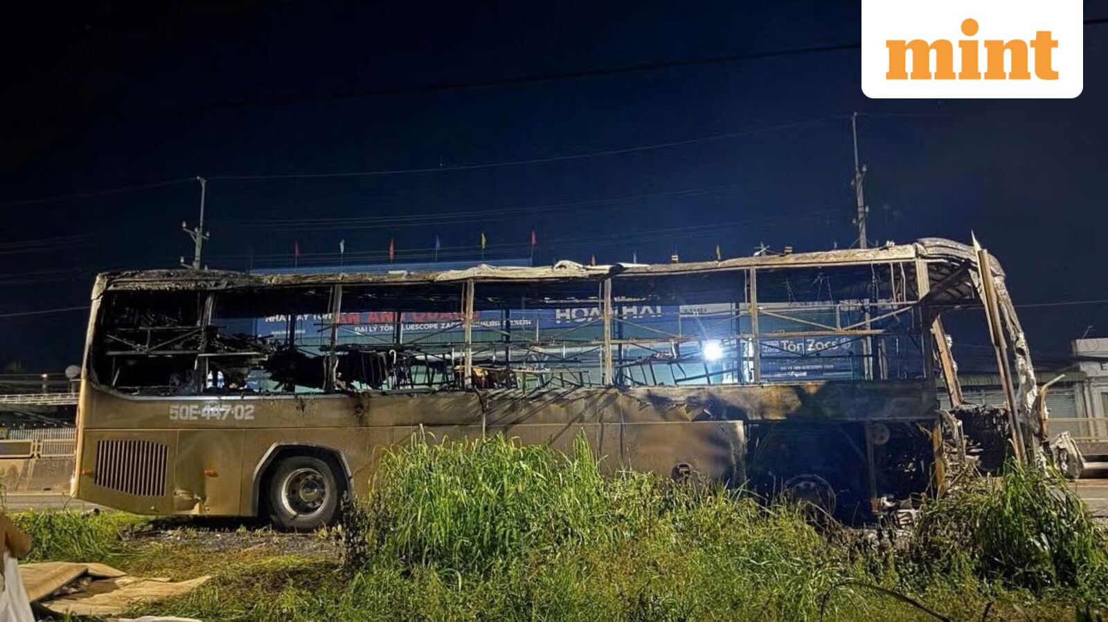 Vietnam bus fire kills 7; driver says he was drowsy, survivors recount escape