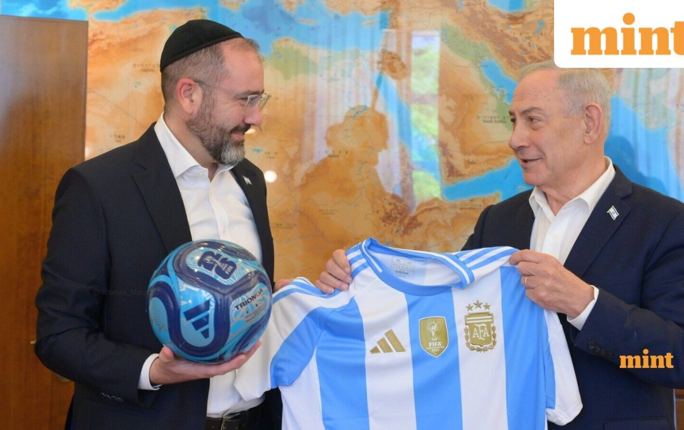 ‘Take your hand off that T-shirt’: Fans react as Israel supports Argentina in final; Free Palestine slogans galore