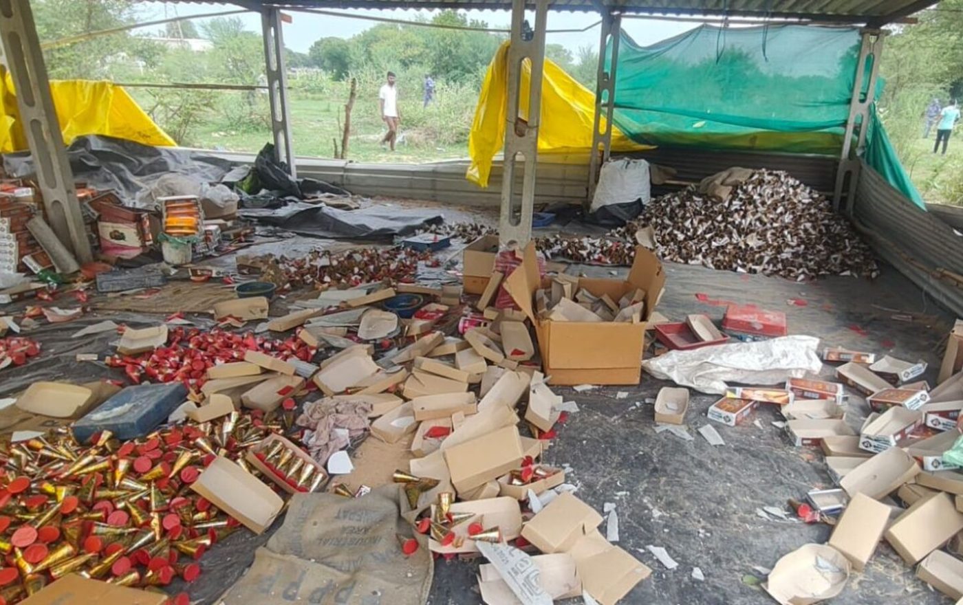 Ahmedabad tragedy: 4 killed as massive fire engulfs firecracker factory