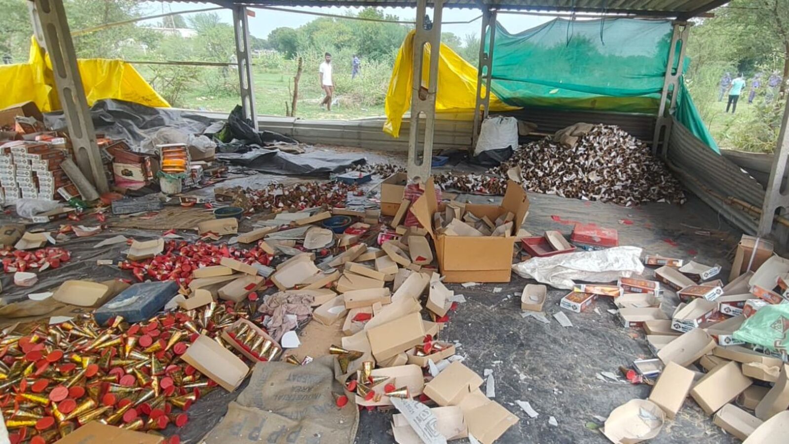 Ahmedabad tragedy: 4 killed as massive fire engulfs firecracker factory