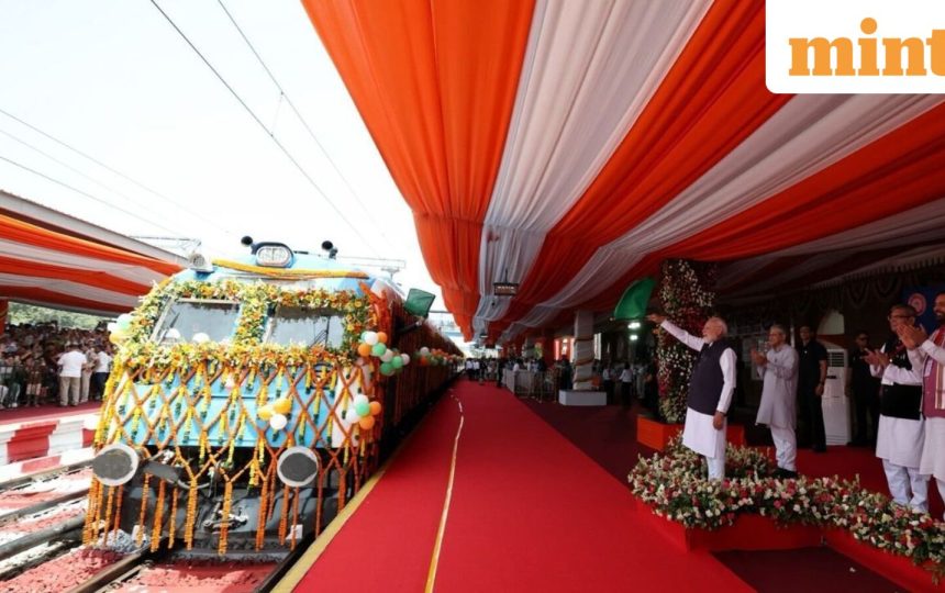 PM Modi flags off India’s first hydrogen-powered train in Haryana