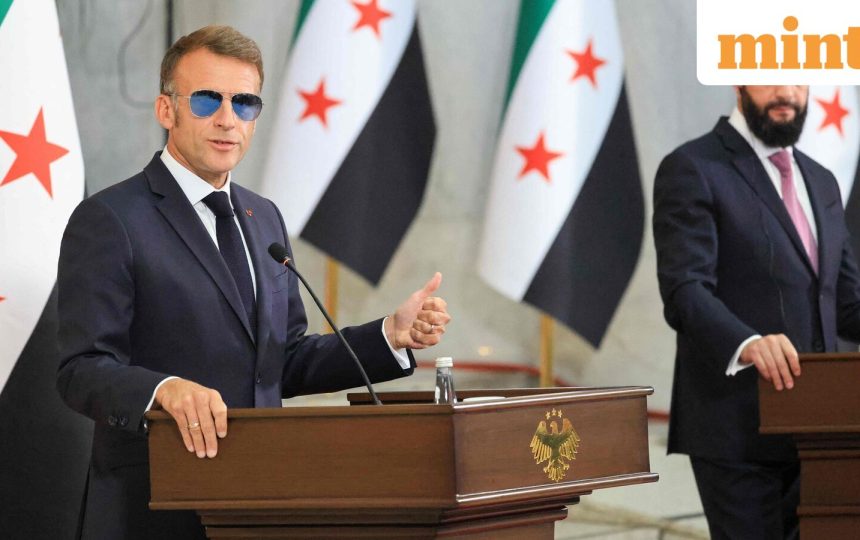 Syria captures ISIS-linked cell involved in ‘terrorist bombings’ during Emmanuel Macron’s Damascus visit