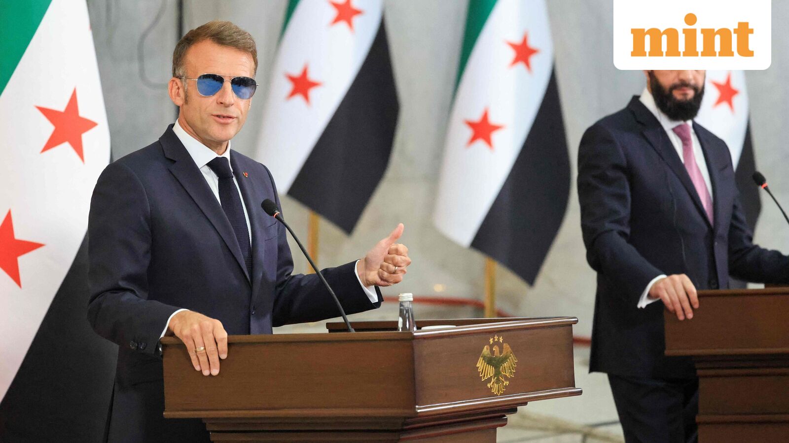 Syria captures ISIS-linked cell involved in ‘terrorist bombings’ during Emmanuel Macron’s Damascus visit