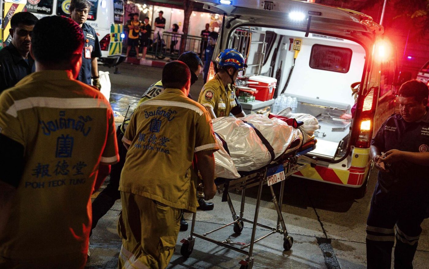 At least 27 killed, 22 critically injured in Bangkok pub fire