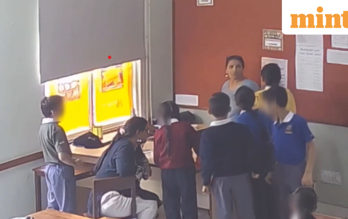 Family releases CCTV footage showing Class 4 Jaipur student seeking teacher’s help before death