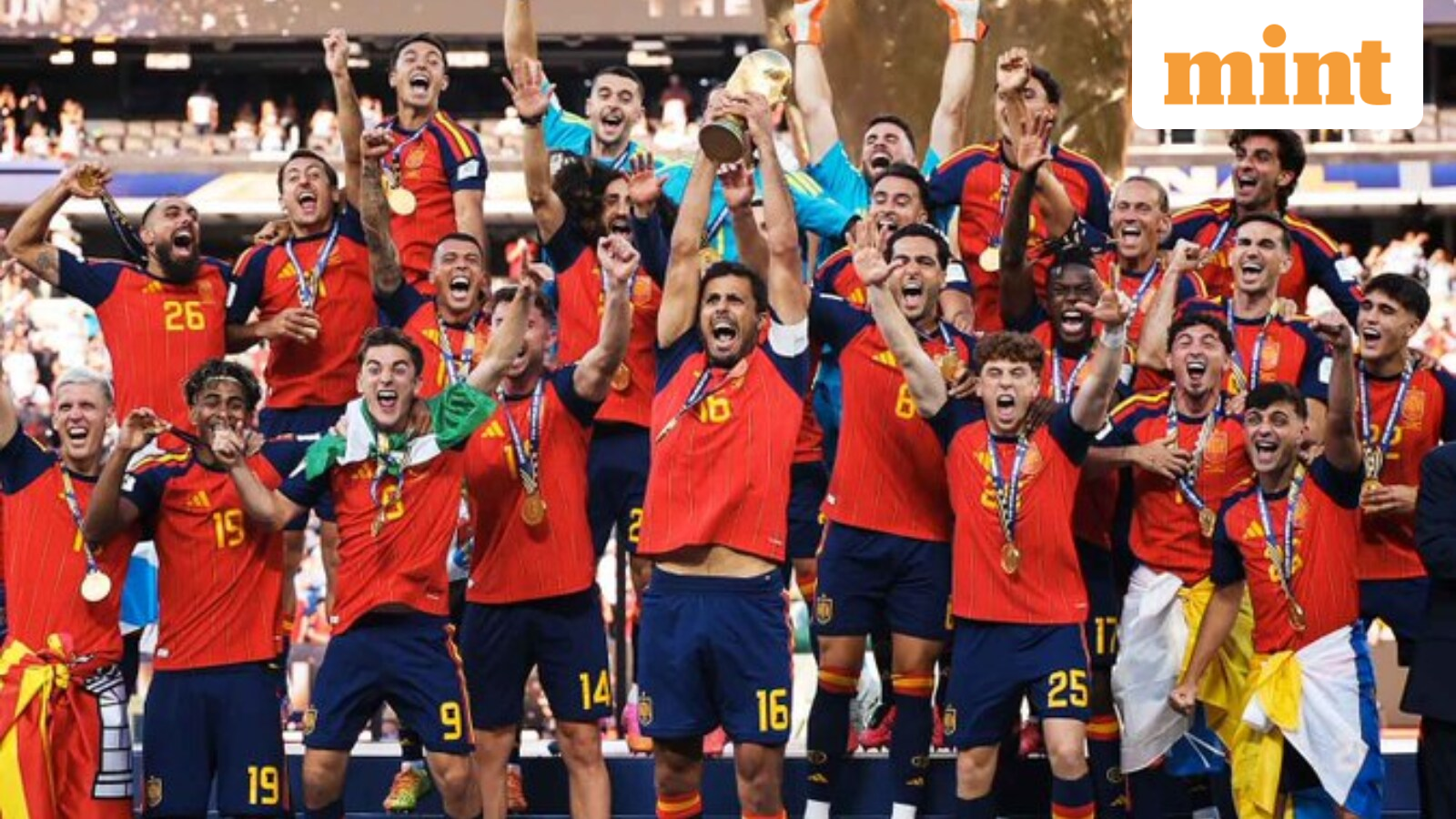 Donald Trump cropped out? FIFA ‘s World Cup celebrating Spain’s victory sparks online buzz