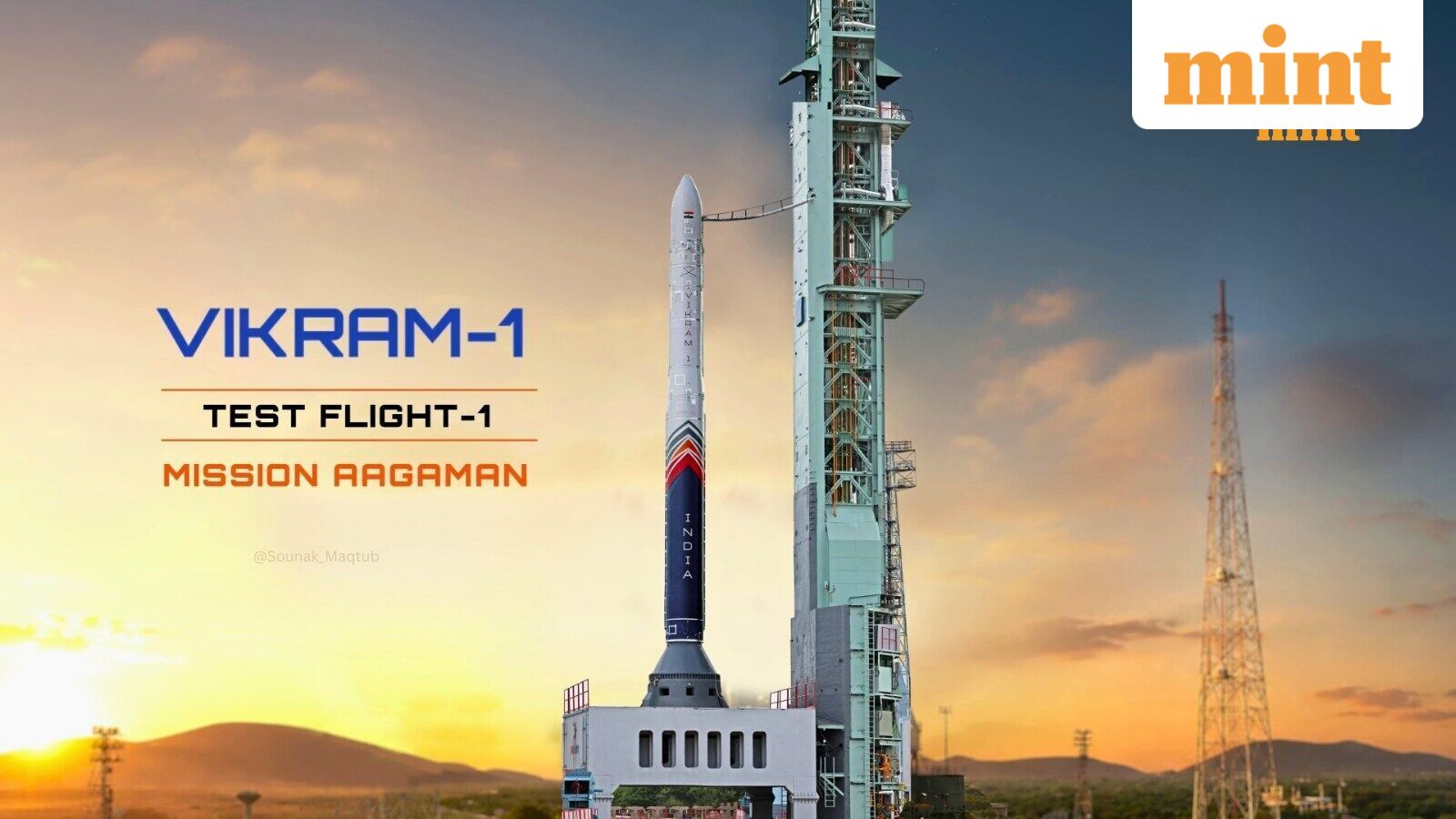 Watch Vikram 1 launch LIVE: India’s 1st privately-developed orbital-class rocket flies at 6.5km/second