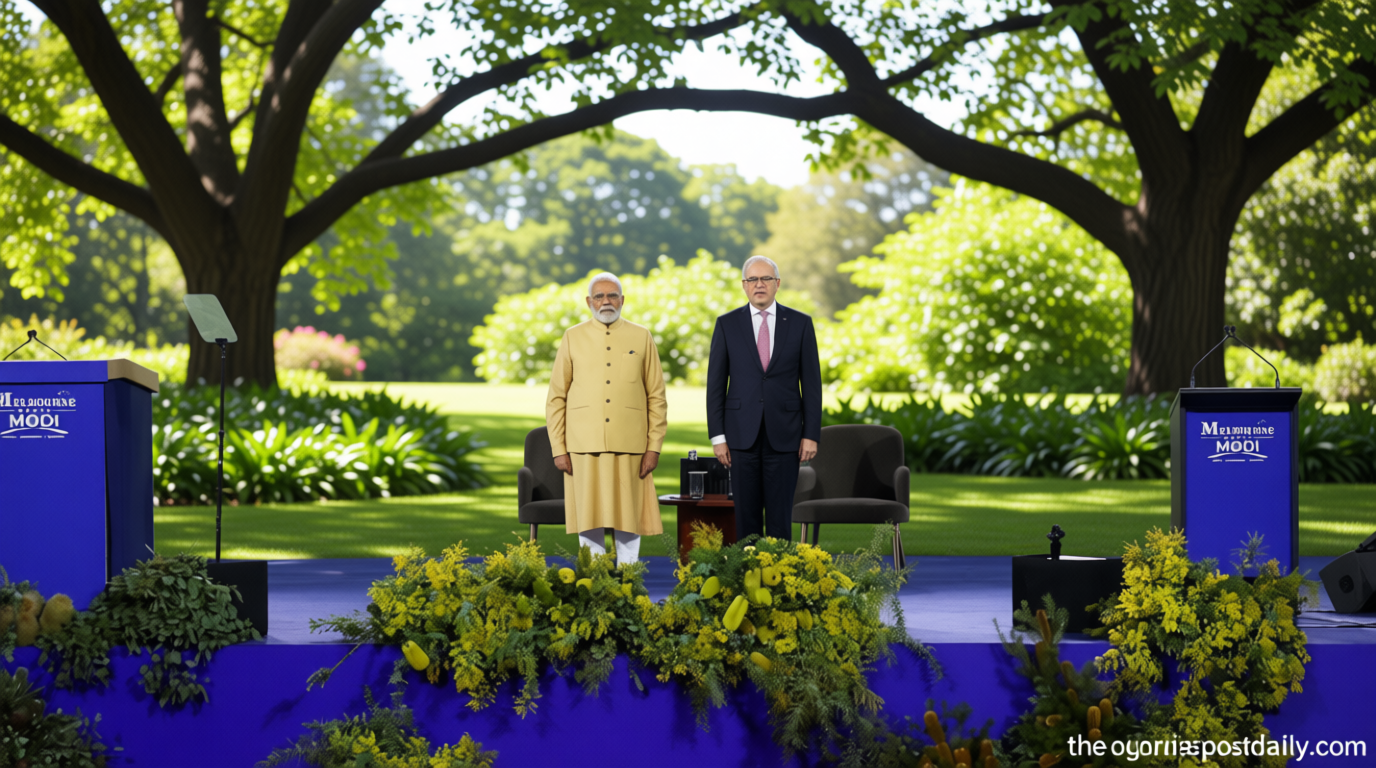 ‘Melbourne meets Modi’: Around 30,000 people gather for PM Modi’s address at Marvel Stadium | WATCH