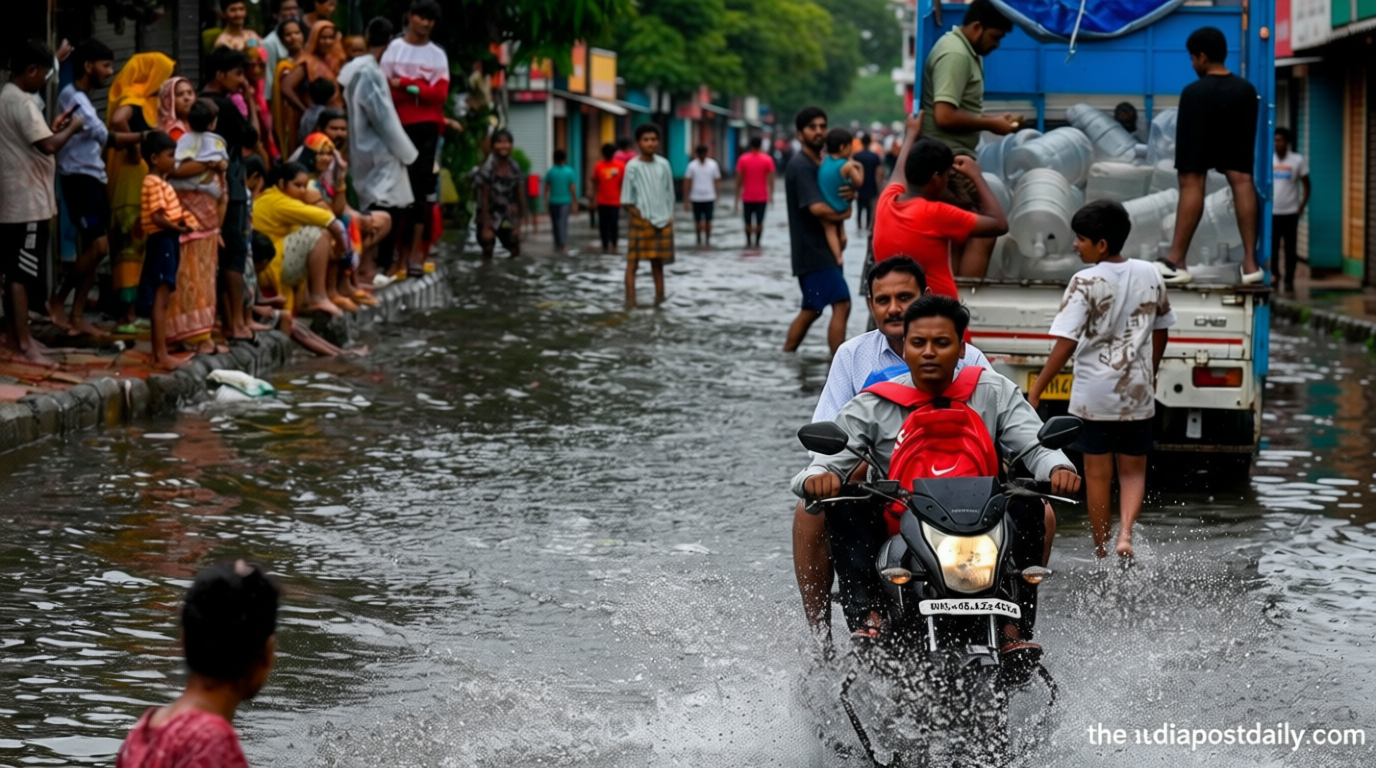 Heavy rain to persist across India as IMD warns of flash floods in Gujarat, Maharashtra