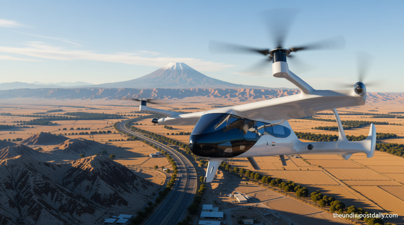 India’s first electric air taxi takes wings, preps for a 2028 launch