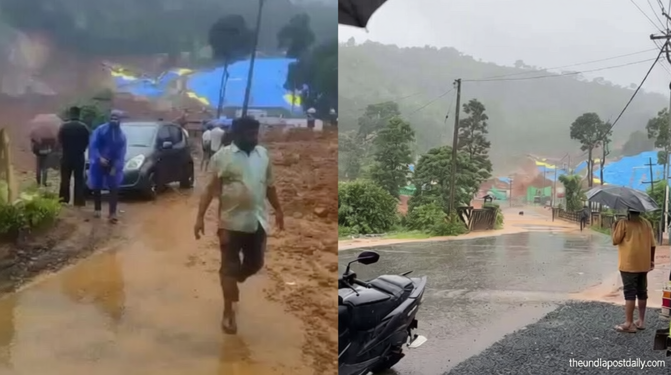 Landslide hits under-construction tunnel project in Kerala’s Wayanad; several workers feared trapped