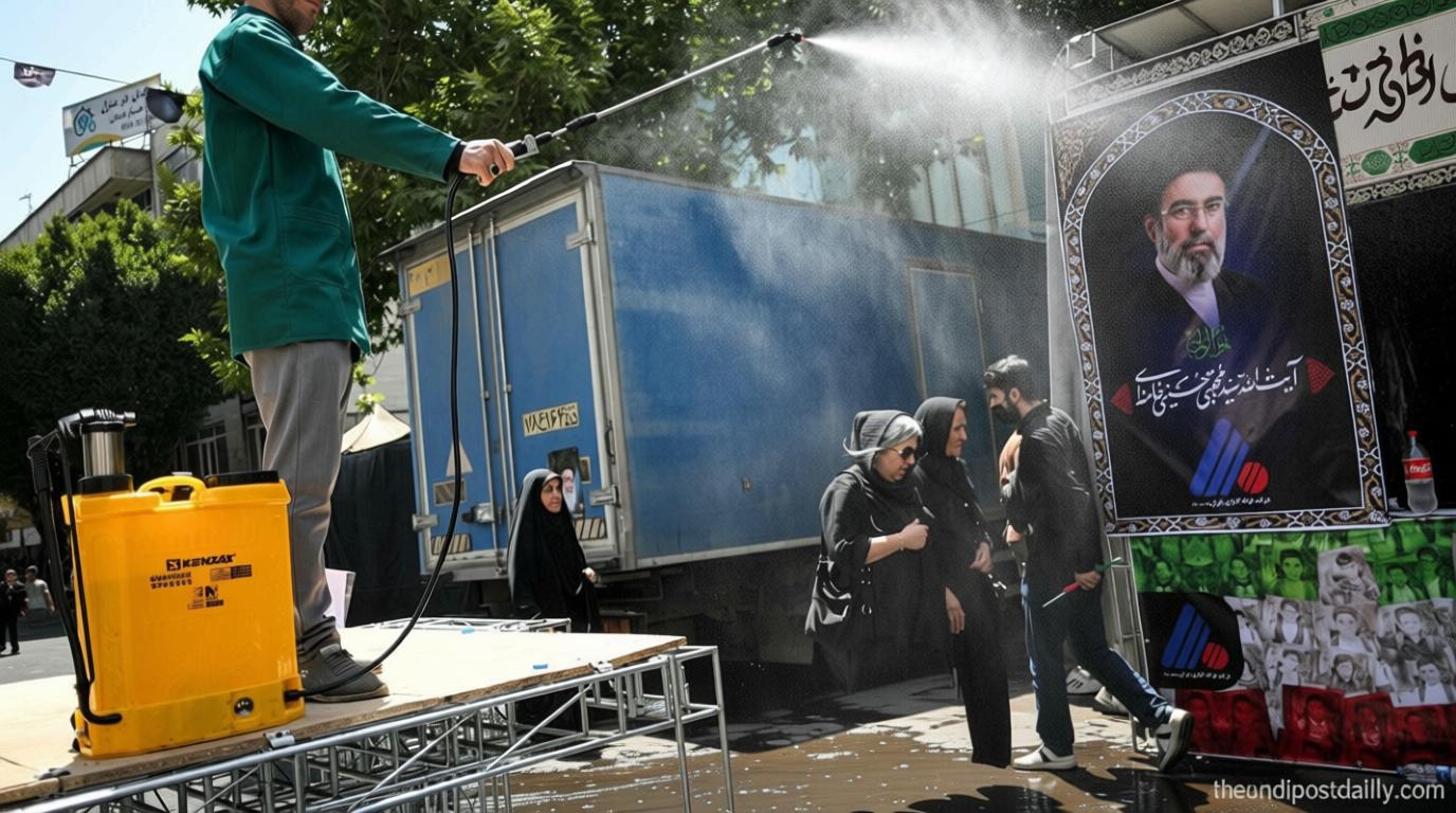 Ali Khamenei funeral: Mojtaba Khamenei missing but three brothers pay final respects in Tehran