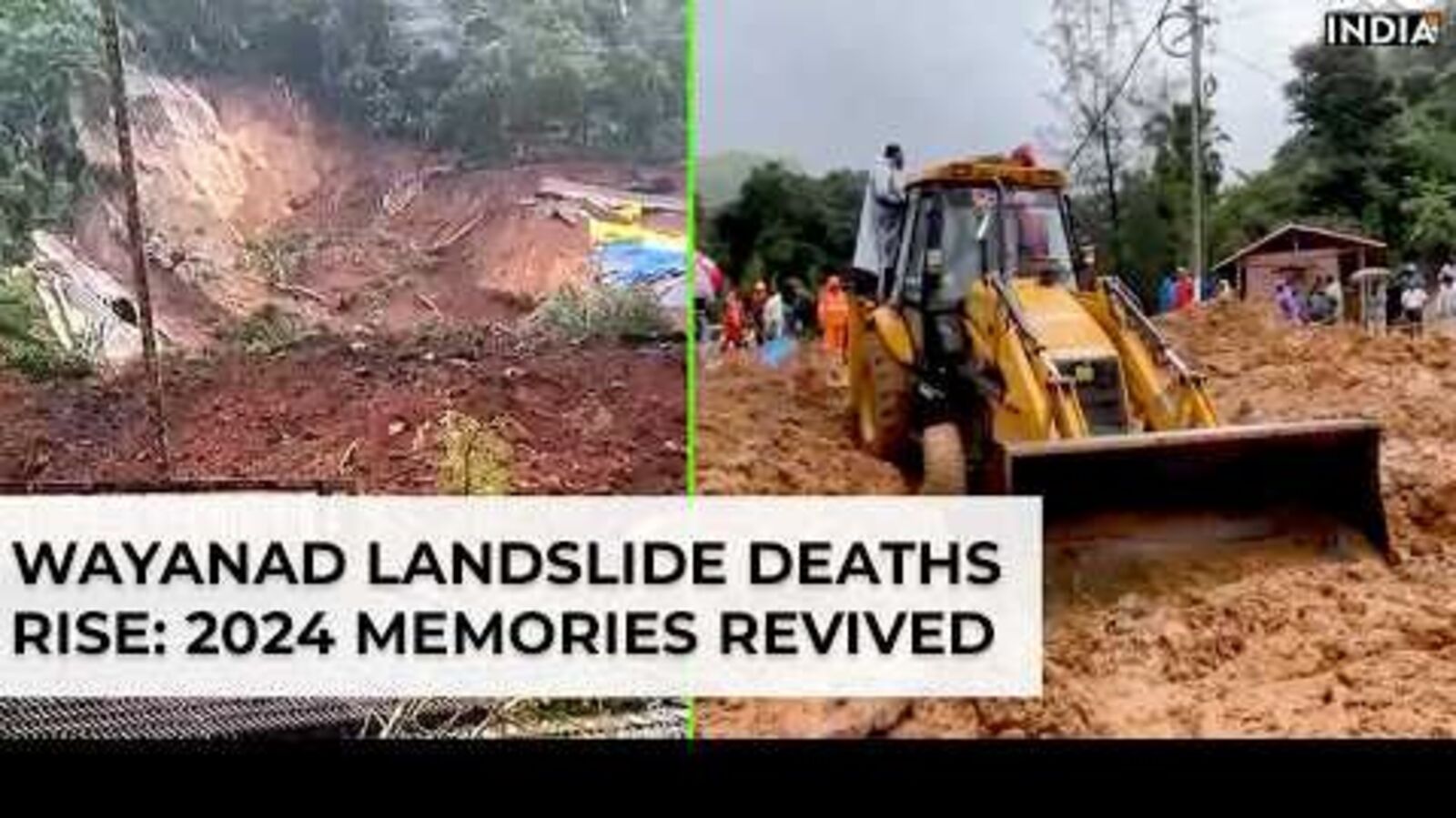 ‘Run fast friends’: Terrifying video captures Wayanad landslide near tunnel project site